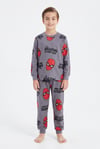 8-13 Yaş Erkek Çocuk Spiderman Pijama Takım