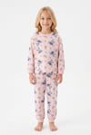 8-13 Yaş Kız Çocuk Stich Pijama Takım