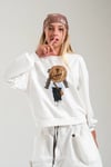 9-15 Yaş Kız Çocuk Baskılı Sweat