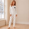 Kadın Fitilli Pijama Takım