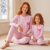 Kadın Fiyonk Baskılı Pijama