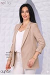 2025 İLKBAHARAYHAN Kadın Blazer Kolu Büzgülü CeketAYHAN4662290503