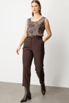 2025 SONBAHAREkol Beli Kemerli Bol Paça PantolonEKOL4905701005