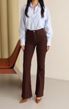 PantolonLACARİNO FLARE-7578-DARK KAHVE - BIP DARK KAHVE 34/42LACARİNO507327578DKHV