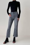 PantolonLacarino Mini Flare Paçası Geniş Püsküllü Kadın Kot PantolonLACARİNO477327403