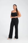 PantolonLacarino Nıta Yüksek Bel Geniş Paça Kadın Kot PantolonLACARİNO487327652