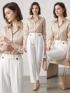 PantolonAYHAN Pamuklu Ön Pileli PantolonMarkasız5062271454