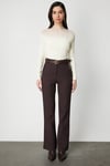 2026 KIŞOn Beli Kemerli İspanyol Paça PantolonON FASHION4912764187