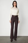 2026 KIŞOn Beli Kemerli İspanyol Paça PantolonON FASHION4912764187