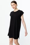 2025 İLKBAHAROn Fahion SIFIR YAKA UZUN BASİC TUNİK BLUZON FASHION4812751419