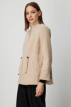 KadınOn Fashion Beli Bağcıklı Dik Yaka MontON FASHION4912766721