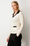 KadınOn Fashion Cep Detaylı Uzun Kollu Kazak BluzON FASHION4912765313