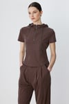 EşofmanOn Fashion EŞF. ÜST FERMUARLI KAPISONLU KISA KOLON FASHION5012776462