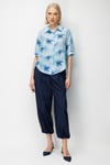 GömlekOn Fashion GÖMLEK DESENLİ YARIM KOLON FASHION5012772324