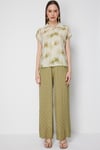 2026 İlkbaharOn Fashion GÖMLEK DESENLİ KISA KOLON FASHION5012774436