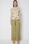 2026 İlkbaharOn Fashion GÖMLEK DESENLİ KISA KOLON FASHION5012774436