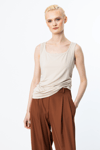BluzOn Fashion Kare Yaka Kolsuz Basic Sıfır Kol Penye BluzON FASHION4812751300