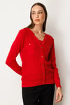 2025 SONBAHAROn Fashion V Yaka Hırka Görünümlü Dokuma KazakON FASHION4912765357