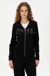 SweatshirtUS POLO ASSN Kadın Gold Fermuaralı Uzun Kapüşonlu SweatshirtU.S. Polo Assn.494451939366