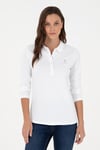 2026 KIŞUS POLO ASSN Polo Yaka Kadın SweatshirtU.S. Polo Assn.494452226400