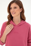 SweatshirtUS POLO ASSN Logo Pul İşli Kısa Kapüşonlu Kadın SweatshirtU.S. Polo Assn.494452080739