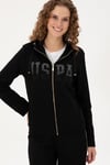 SweatshirtUS POLO ASSN Kadın Gold Fermuaralı Uzun Kapüşonlu SweatshirtU.S. Polo Assn.494451939366