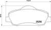 Balata Citroen C-Elysee (12-) C4 Cactus (14-) Peugeot 301 (12-) 308 II 308 II SW (13-) Fren Diski 266 mm için - Ön