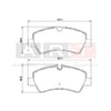 Balata Ford Tourneo Custom Transit Custom (12-) Transit (14-) Arka - İkaz Kablolu Çift Fişli