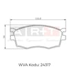 Balata Hyundai Accent III (05-10) İ20 (08-) İ20 (14-) Kıa Rio II (05-) ABS Ön