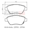 Balata Opel Corsa D 1.0,1.2,1.3 CDTI,1.4 (06-) Ön