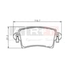 Balata Renault Master (01-) Opel Movano (01-) Arka