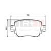 Balata VW Caddy (15-) Sharan (15-) Audi A1 (14-) Q3 (14-) Seat Alhambra (15-) Leon (12-) Skoda Octavia (12-) Arka