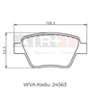 Balata VW Caddy III Golf VI Jetta III-IV Touran (10-) Beetle (11-) Seat Leon (05-10) Skoda Octavia (08-) SuperB (3T4) SuperB (08-) Yeti (09-) Arka