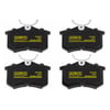 FREN BALATA AUDI A1 (10-)(18-) A3 (96-03)(03-13) A4 (94-01)(01-04)(04-08) A6 (97-05) A8 (94-02)(02-10) TT (98-06) CITROEN BERLINGO (96-11) C2 (03-) C3 (03-08)(09-)(20-) C3 AİRCROSS (17-) C4 CACTUS (14-) C4 (04-11)(11-) C4 ARCROSS (18-) C-ELYSEE (13-) C8(0