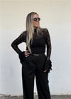 Balıkçı Yaka Dantel Bluz