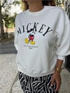 Baskılı Mickey İşlemeli Sweat
