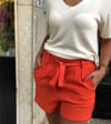 Beli Lastikli Kuşaklı Şort