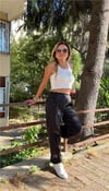 Delikli Örme Kısa Body