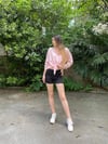 Duble Paça Kot Şort