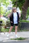 Fermuar Detaylı Kapüşonlu Oversize Sweat