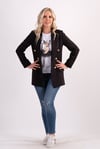 Gold Düğmeli Blazer Ceket