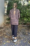 Leopar Desenli Blazer Ceket
