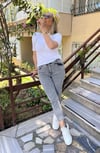 Paça Detaylı Mom Jean