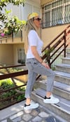 Paça Detaylı Mom Jean
