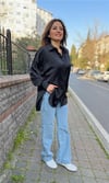 Siyah Salaş Gömlek