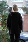 Üç İplik Kapüşonlu Oversize Sweat