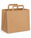 Kraft Çanta Flat Saplı 32 X 33 X 20 cm