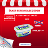ÜLKER TEREM YAĞ KASE 250GR 32'Lİ