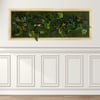 3 Special Collection Panoramik Devasa Yosun Tablo 234x90 cm - Özel Tasarım Ahşap Çerçeveli Şoklanmış Bitki Sanatı
