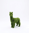 Alpaca Dekoratif Alpaka Figürlü Peyzaj Sanatı - Çelik Konstrüksiyon Yapay Çim Heykeli ve Topiary 180x73x168 cm